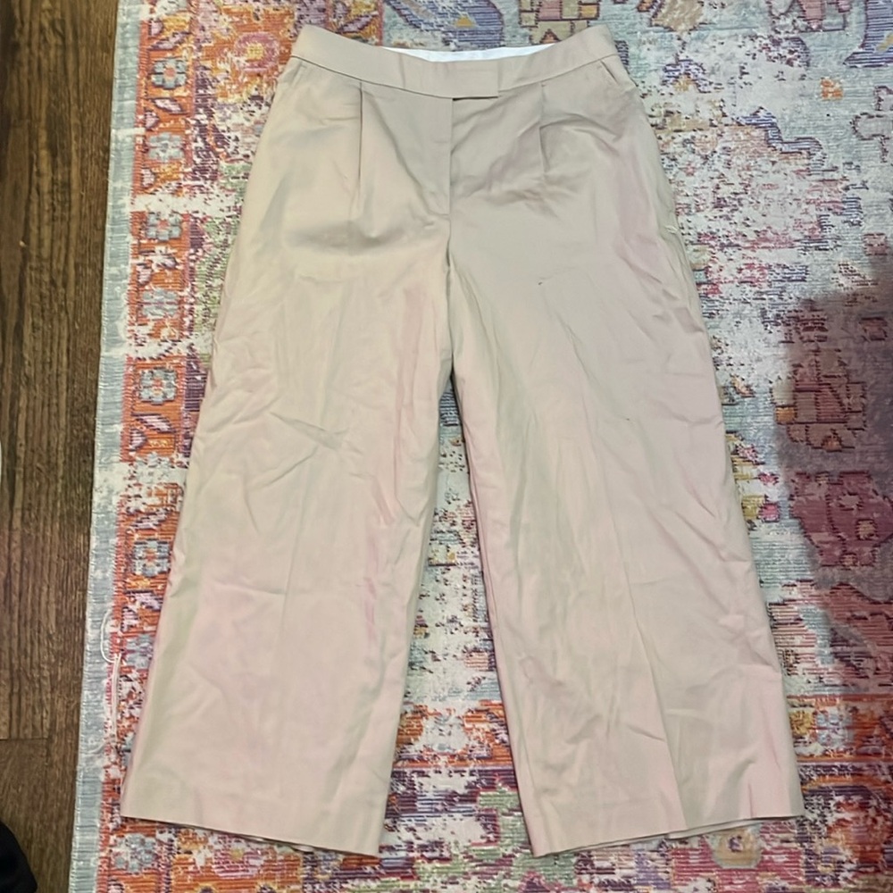 Zara Wide Leg Trousers Work Pant